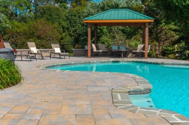 Pool Patio Design in Ellicott City