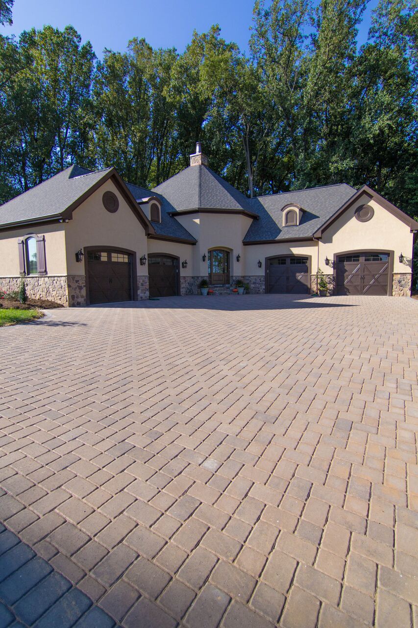 Driveway paving