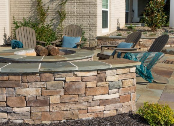 Severna Park Retaining Wall and Garden Wall Construction