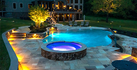 Pool Deck Design in Dayton MD, Ellicott City, Glenelg