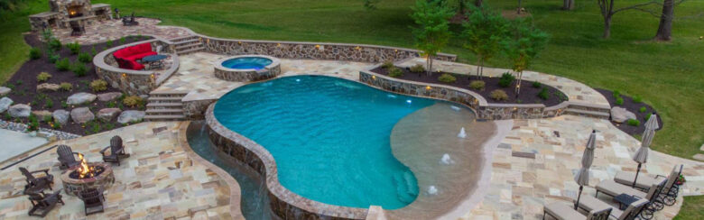 Pool Patio Design in Ellicott City, Clarksville, MD, Dayton, Sykesville