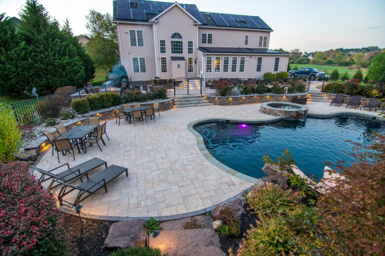 Pool Patio Design, Pool Deck Design in Howard County, Clarksville ...