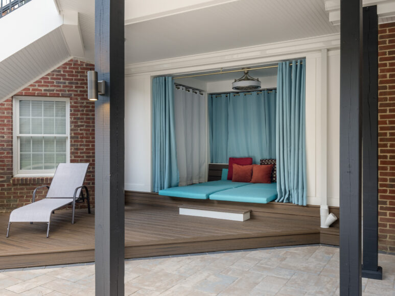 Cabana and deck design in Glenelg, MD